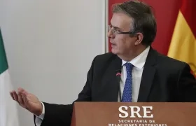 El canciller mexicano, Marcelo Ebrard.