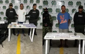 Capturados por la Policía.