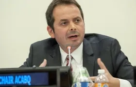 Carlos Ruiz Massieu, representante de Naciones Unidas en Colombia.