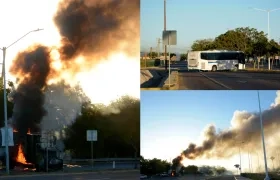 Así se encuentran las calles de Culiacán.
