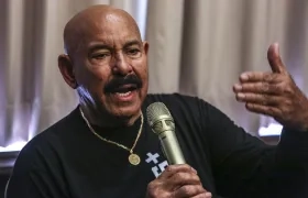 El cantante venezolano Oscar D'León.