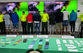 Las capturas fueron realizadas por la Policía Nacional. 