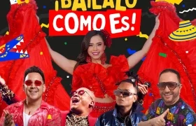 Afiche promocional de la canción ‘Báilalo como es’.