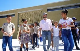 El Alcalde de Barranquilla, Jaime Pumarejo.