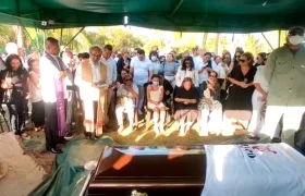 Sepelio de Adolfo Pacheco