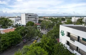 Una de las sedes de la Universidad Simón Bolívar de Barranquilla