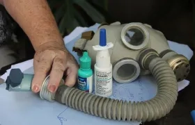 Equipos para tratar afecciones de las vías respiratorias.