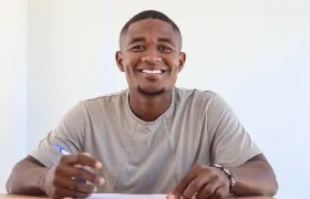 Gilmar Bolívar, nuevo jugador del Racing de Montevideo.