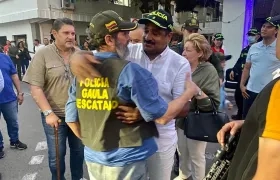 El ganadero Javier García Maya lució una barba poblada.