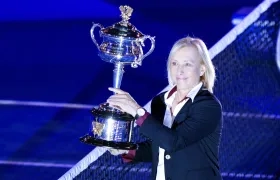 Martina Naratilova, extenista.