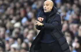 Pep Guardiola, entrenador del Manchester City.