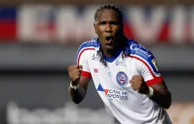 Hugo Rodallega viene de jugar en el Esporte Clube de Brasil.