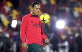 Virgil Van Dijk, defensa central del Liverpool.