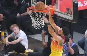 Jayson Tatum anotó 55 puntos en el juego.