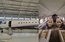 El avión para la Policía comprado