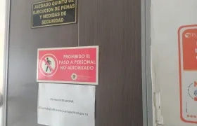 Juzgado Quinto de Ejecución de Penas y Medidas de Seguridad de Barranquilla.