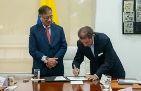 Gustavo Petro y José Félix Lafaurie, imagen de referencia.