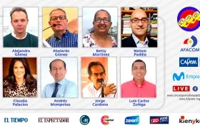 Imagen de los panelistas.