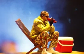 El cantante urbano Bad Bunny.