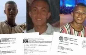 Carlos Alberto Ibáñez, José Carlos Arévalo y Jesús David Díaz, asesinados en Chochó.