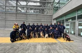 Equipo médico colombiano.