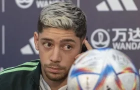 Federico Valverde, mediocampista uruguayo del Real Madrid. 