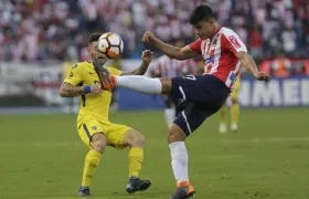 Jorge Arias en una foto de 2018 en el Junior de Barranquilla