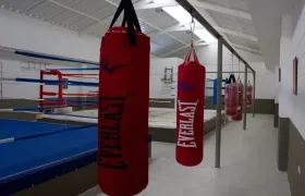 Vista interior del nuevo gimnasio Cuadrilátero Élite. 