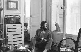 Julio Cortázar, uno de los escritores del llamado "boom" de la literatura hispanoamericana.