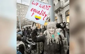   Rebecca Sprösser, ciudadana alemana.