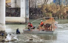 Momento del rescate.