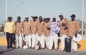 El Sexteto Tabalá, del maestro Rafael Cassiani, el gran homenajeado de la Noche del Río.