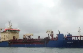 La draga danesa 'Balder R' propuesta por uno de los oferentes.