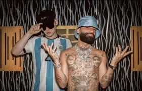 Bizarrap y Arcángel.