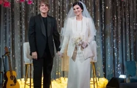 Después de 18 años se caso la cantante Laura Pausini 