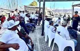 Capacitación a los capitanes.