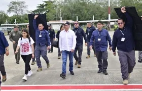 Llegada este lunes del Presidente Petro a Caucasia.