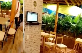 El restaurante El Patio de la 21 en donde ocurrió el homicidio.