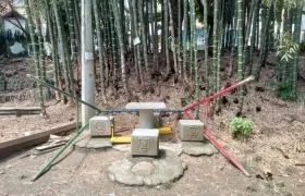 Columpio en el que ocurrió el accidente.