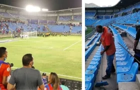 La jornada de limpieza en el estadio samario