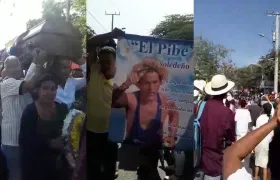 Sepelio de 'El Pibe soledeño'