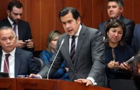 Exsenador Rodrigo Lara Restrepo.