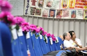 Audiencia de la JEP en Barranquilla sobre desapariciones forzadas.