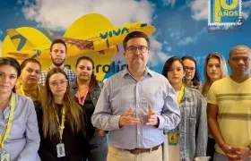 El presidente de la aerolínea Viva Air, Francisco Lalinde.