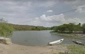 Caño en el corregimiento de Lomita Arena. 