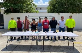 Capturados por tráfico de estupefacientes