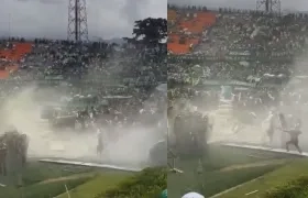 Desmanes en el Atanasio Girardot