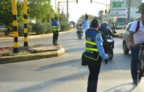 Funcionarios del DATT en control den Cartagena