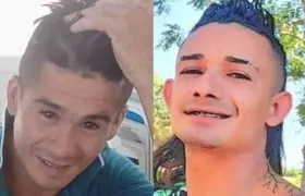 Los dos hermanos asesinados en Codazzi. 