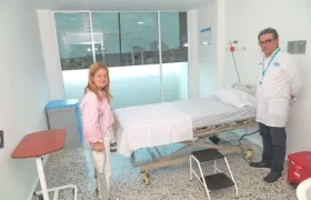 La gobernadora del Atlántico, Elsa Noguera, entregó 56 nuevas camas de hospitalización en la sede de Alta Complejidad de la ESE UNA.